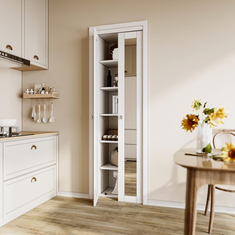 CRUTOP Bi-Fold Pivot Doors for 24